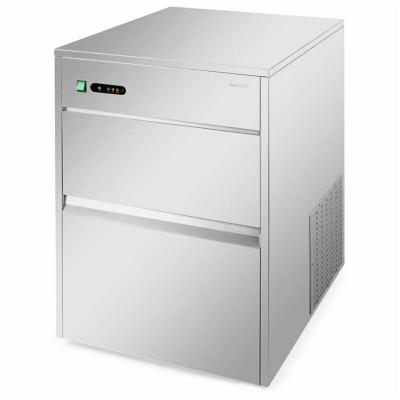 Machine &agrave; gla&ccedil;ons industrielle 260W 50kg/jour - Argent