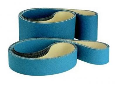 Bande abrasive, de 150 x 2000 mm, corindon au zirconium, Grain : 40