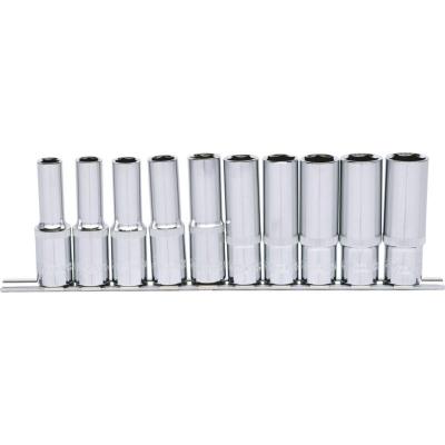 KS Tools 918.0612 Jeu de douilles longues 6 pans 3/8'' 11 pi&egrave;ces