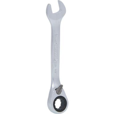 Ks tools cl&eacute;s mixtes &agrave; cliquet r&eacute;versible gearplus, courtes, 8mm