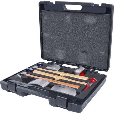 Ks tools 140.2100 coffret de d&eacute;bosselage de carrosserie 7 pi&egrave;ces