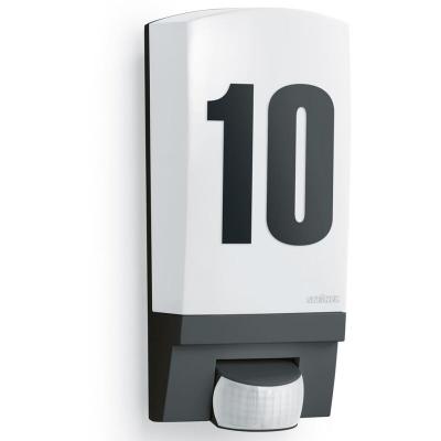 STEINEL L 1 SCHWARZ APPLIQUE EXT&Eacute;RIEURE EN PLASTIQUE BLANC