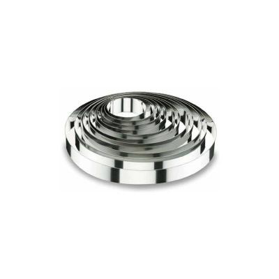 Lacor 68514 Emporte-Pi&egrave;ces Cercle &agrave; Tarte Ronde 14 x 4,5 cm 18 / 10
