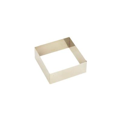 Lacor 68411 cercle carre pour p&acirc;tisserie 10 x 10 cm