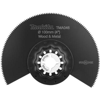 Lame segment&eacute; BIM Bois/M&eacute;tal Moteu d&eacute;port&eacute; MAKITA B-64808 &Oslash;100 mm