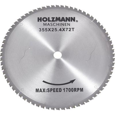 Lame de scie circulaire au carbure Maschinen MKS355SB 355 x 25.4 mm Nombre de dents: 72