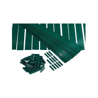 Lame d'occultation hauteur 1m20 vert kit lixo plus