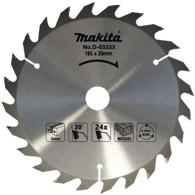 Makita d-03333 165 x 20 mm 24 Lame de scie circulaire