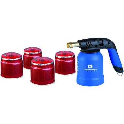 Kemper - lampe a souder avec 4 cartouches- 05796