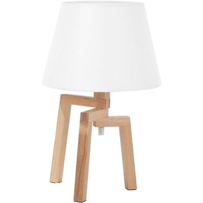 Lampe &agrave; poser blanche nalon 91058