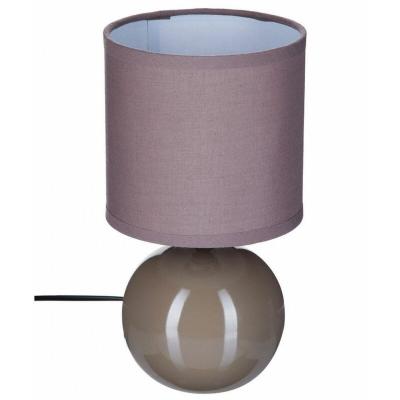 ATMOSPHERA CREATEUR D'INTERIEUR Lampe boule c&eacute;ramique Taupe
