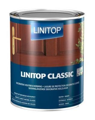 Linitop N&deg;281 Durieu Linitop classic lasure satin 1 L Ch&ecirc;ne Clair