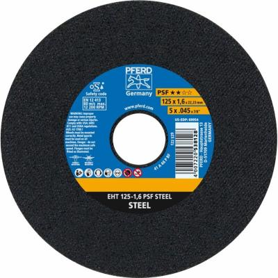 Le disque s&eacute;par&eacute; mange 125-1,6 a 46 p psf / 22,23 vpe: 25