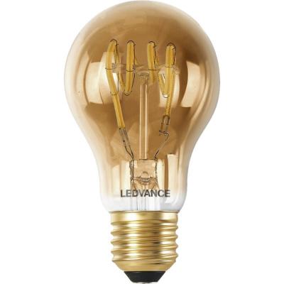 Ampoule intelligente lumineuse en verre dor&eacute;, 6cm