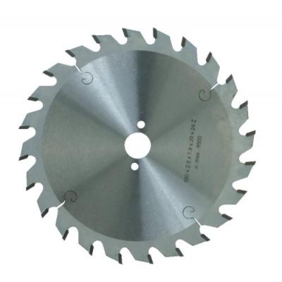 Lame carbure Bois Leman - pour scie circulaire portative - &Oslash; 230mm - 24 dents