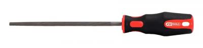 Ks tools lime ronde, forme f, douce, 150mm