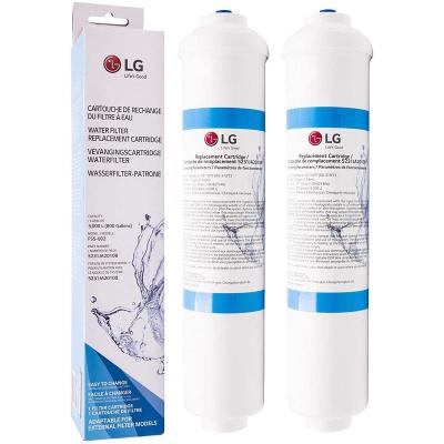 Lot de 2 filtres &agrave; eau externe pour r&eacute;frig&eacute;rateur am&eacute;ricain LG
