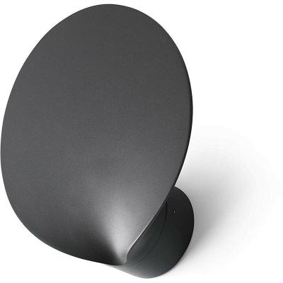 Faro lotus - applique murale ext&eacute;rieure led gris fonc&eacute; 18w 3000k ip65