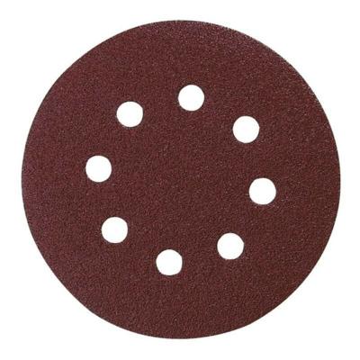 Makita - disque abrasif 125 mm et 8 trous - grain : 120