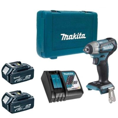 Makita - Boulonneuse 3/8 18 V 2x5,.Ah Li-Ion 180Nm - DTW180RTJ