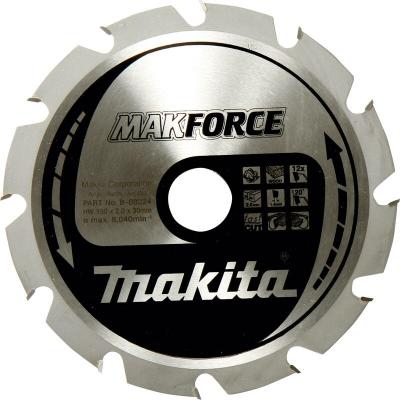 MAKFORCE B-32340 Lame de scie circulaire au carbure 190 x 30 x 1.4 mm Nombre de dents: 40