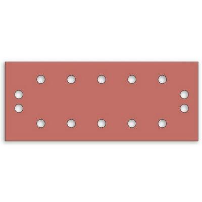 Makita - Feuilles abrasives 115 x 229 mm et 10 trous d'aspiration - Grain : 40