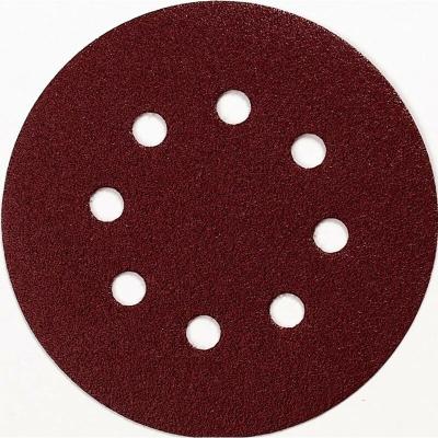D&eacute;stockage Makita - Disque abrasif 125 mm et 8 trous - Grain : 40