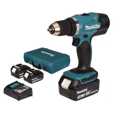 Perceuse sans fil MAKITA 18 V 3 Ah, 3 batteries DDF453SFE3