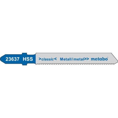 Metabo 623637000&nbsp;T118&nbsp;A Lame de scie sauteuse (Lot de 5)