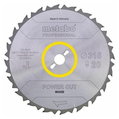 Metabo - lame de scie circulaire hw/ct 216x2,4x30 mm 24 wz