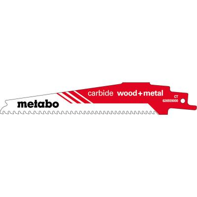 Lame de scie sabre &laquo; carbide wood + metal &raquo; HM - 150 x 1,25 mm