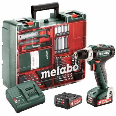 Metabo - perceuse batterie 12V PowerMaxx bs 12 Set / 2x batterie 2.0 Ah Atelier mobile