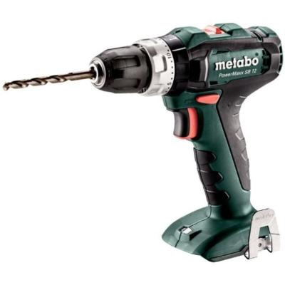 Metabo PowerMaxx SB 12 Perceuse&agrave; percussion sans fil - Machine seule