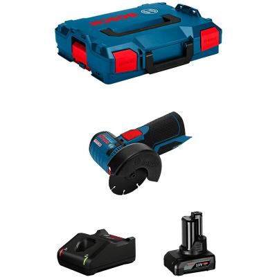Meuleuse d'Angle BOSCH GWS 12V-76 (1 x 6,0 Ah GAL12V-40 L-Boxx 102)