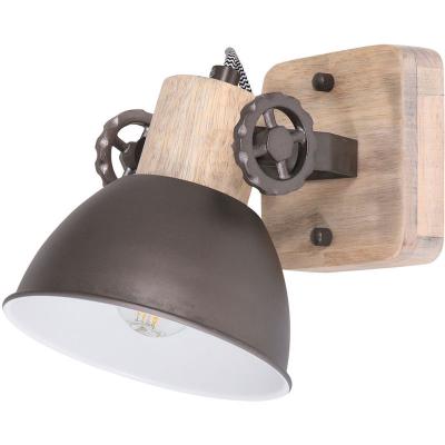 Steinhauer Spot pour plafond Gearwood, &agrave; 1 lampe, anthracite