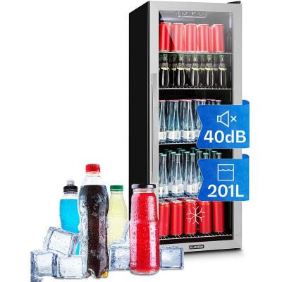 R&eacute;frig&eacute;rateur &agrave; boissons Klarstein Beersafe 5XL 201L Verre & inox
