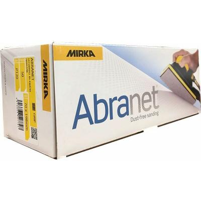 Coupes abrasives auto-agrippantes Abranet 70 x 198 mm mirka Grain: 180