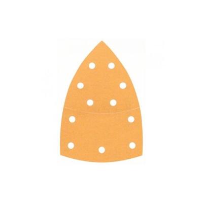 Lot de 10 Feuilles abrasives Best for Paint Multi 102x62,93mm 11 Trous Gr 120 BOSCH 2608607404