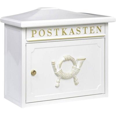 Bo&icirc;te aux lettres Sylt 1883 w Acier Blanc burg-w&auml;chter - Blanc