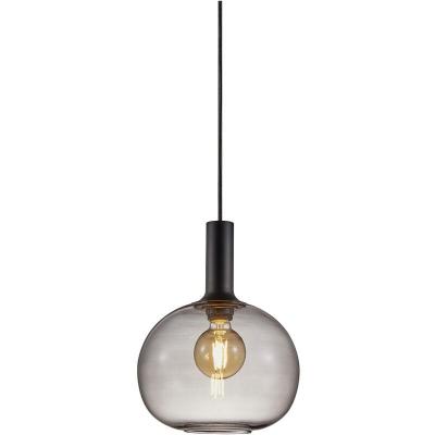 Suspension Alton verre fum&eacute; &Oslash;25 cm Marron Nordlux