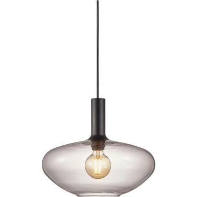 Nordlux - Suspension Alton Fum&eacute; Noir &Oslash;35cm E27