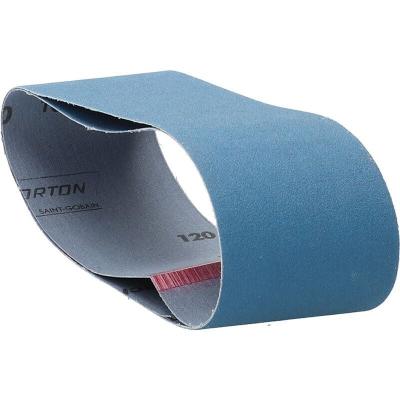 Bande abrasive - blue tech - lot de 2 - grain 120 - 75x533 mm - Norton