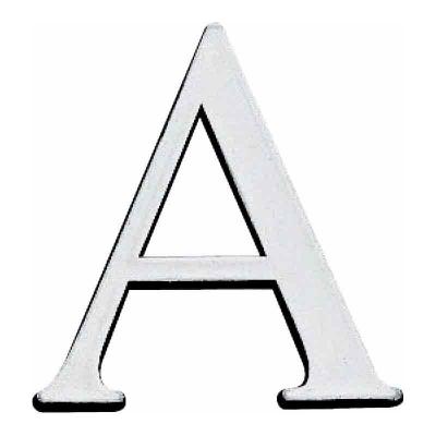 Novap - Caractere autocollant en relief g hauteur 40 mm - Or