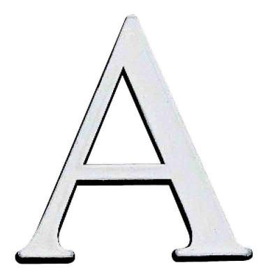 Novap - lettre ""v"" adh&eacute;sive plastique relief couleur or BD-726079