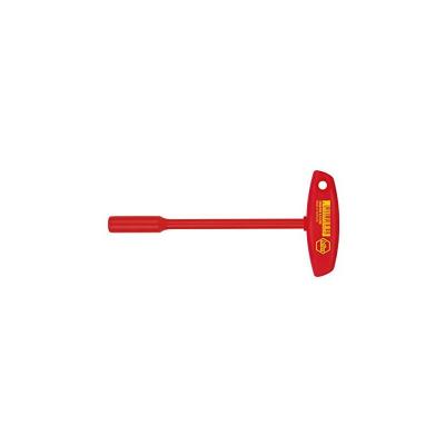Wiha Cl&eacute; &agrave; douille hexagonale VDE avec manche en T (336N) 230 mm - 27933