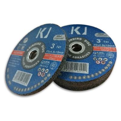 Disque a meuler 75 x 4.8 x 10 - lot de 5 disques pour metal et inox