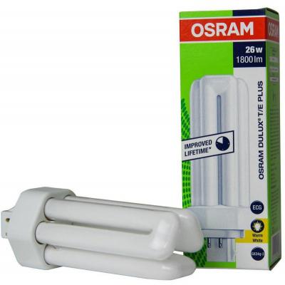 Ampoule &agrave; &eacute;conomie d&eacute;nergie OSRAM 26 W forme de tube 