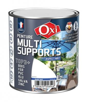 Peinture Bois Fer Pvc Mat 500ml Blanc Double Action