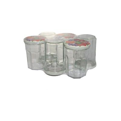 Pots &Agrave; Confiture 385 Ml Et Couvercle - Les 6 Pots