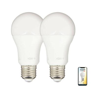 Pack 2 ampoule connectee smd e27 806lm a60 cct